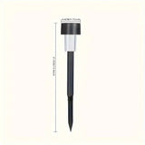 10-Pack Solar Garden Pathway Lights – 31.5cm