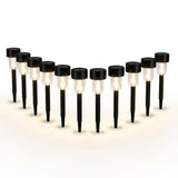 10-Pack Solar Garden Pathway Lights – 31.5cm