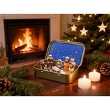 Handcrafted Mini Christmas Nativity Scene Set