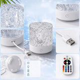 RGB Water Ripple Night Light with Remote Control