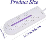 USB Shoe Dryer Portable Heater for Shoes Socks and Gloves White, 16.5 x 6 cm