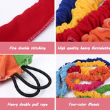 Cooperative Stretchy Band, Elastic Fleece Group Exercise Tug Band for 4 People, 118.11 In