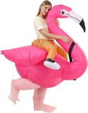 Flamingo Costume for Adults Halloween Inflatable Costume