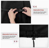 Parasol Cover for Cantilever Parasol, Waterproof Parasol Cover, Shaped cover and Pole, Umbrella Diameter 400 cm, 190x30x81 cm