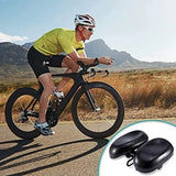 Noseless Bicycle Saddle Cushion Ergonomic Soft Double Pad Wide Cycling Seat for Men Women Black, for Bicycle Cycling and Outdoor Riding Use