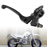 Foldable Clutch Lever with Bracket for 50cc-125cc Dirt Pit Bike, 22mm 7/8in Handlebar, 8mm Cable Housing Fitting
