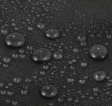 600D Silver‑Coated Oxford Parasol Cover, UV & Water Resistant, 190 x 25/50 cm Black, Protector for Standing Patio Parasol