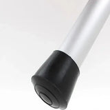 16 Pack Rubber Furniture Leg Caps, Non-Slip Floor Protectors for Chairs, Tables and Tubular Legs, Black, 10 mm