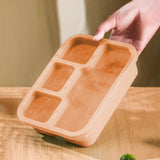 Bento Box Adult Lunch Box with Utensils, Sauce Jar, Muffin Liners, Microwave and Dishwasher Safe Food Container for Men Women, Beige