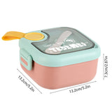 Bento Box Adult Lunch Box, Containers for Adults Men Women, Lunchable Food Container with Utensils, Sauce Jar, Muffin Liners, Microwave & Dishwasher Safe Pink#1