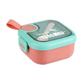 Bento Box Adult Lunch Box, Containers for Adults Men Women, Lunchable Food Container with Utensils, Sauce Jar, Muffin Liners, Microwave & Dishwasher Safe Pink#2