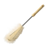Bottle Cleaning Brush with Long Handle, Soft Nylon Bristles for Cups, Mugs, Glasses, Ceramic, Plastic and Vacuum Flasks, L-Shaped Hanging Design for Easy Storage, 10 Inch