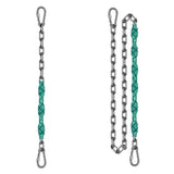 Stainless Steel Permanent Rust Chain  Free Quick Links,  Load Bearing, for Swing, Yoga, Hammock, sandbag Suspension.
