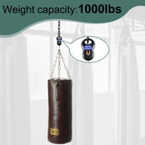 Stainless Steel Permanent Rust Chain  Free Quick Links,  Load Bearing, for Swing, Yoga, Hammock, sandbag Suspension.