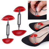 1 Pair Simple Plastic Shoe Tree High Heels Stereotypes Stretchers Shaper Expander Width Extender Adjustable Mini Shoe Trees