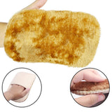 Shoe Polishing Glove Multifunction Shoe Care Brush Shoe Cleaning Cloth for Home Random Color Clean leather