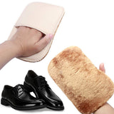 Shoe Polishing Glove Multifunction Shoe Care Brush Shoe Cleaning Cloth for Home Random Color Clean leather