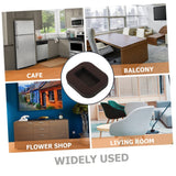 2Pcs Pulley Holder Furniture Bed Cups Furniture Cups Chair Wheel Stoppers Chair Caster Stoppers Furniture Stopper Office Chair
