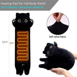 Heating Pad for Menstrual Cramps Period & Neck Shoulder Pain Relief, Portable Cat with a Hot Soft Belly USB Powered