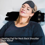 Heating Pad for Menstrual Cramps Period & Neck Shoulder Pain Relief, Portable Cat with a Hot Soft Belly USB Powered