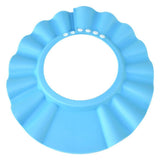 Safe Shampoo Shower Bathing Protection Bath Cap Soft Adjustable Visor Hat for Toddler, Baby, Kids, Children … (Blue)