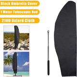 Parasol Cover Extra Large Cantilever Umbrella Cover Waterproof/Windproof/Anti-UV, Garden Outdoor Umbrella Cover with Zip