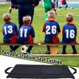 Bleacher Seats, Cloth Adjustable Stadium Seat, Foldable Stadium Seats, Portable Stadium Seat with Backrest
