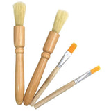 4 Packs Coffee Grinder Brush,Wooden Cleaning Brush for Grinders and Pasta Makers Cleaning Coffee Grinder