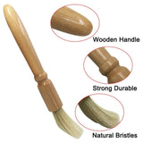 4 Packs Coffee Grinder Brush,Wooden Cleaning Brush for Grinders and Pasta Makers Cleaning Coffee Grinder