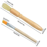 4 Packs Coffee Grinder Brush,Wooden Cleaning Brush for Grinders and Pasta Makers Cleaning Coffee Grinder
