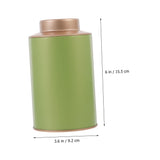Tea Canisters Tea Candy Jar Candy Canister Metal Storage Container Metal Tin with Lid Airtight Tea Container Tea Tin