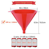 Beer Bong Funnel with Valve,Extra-Long 2.5 feet (30 inch) Kink Free Tube for Beer Drinking Games, College Parties, 1 Pack