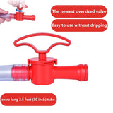 Beer Bong Funnel with Valve,Extra-Long 2.5 feet (30 inch) Kink Free Tube for Beer Drinking Games, College Parties, 1 Pack