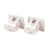2PCS non drilled curtain rod bracket non drilled curtain rod bracket self-adhesive curtain rod hook non nail adjustable
