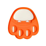 Cat Claw Pot Lid Holder Rack Home Wall Decor Hook Punching-free Wall Organizer Shelves Pan Lid Drainer Stand Key Hanger Hook