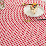 Tassel Tablecloth Cotton Linen Dust-Proof Table Cover for Kitchen Picnic Dinning Tabletop Home Decoration
