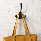 Elegant Black Zinc Alloy Triangle Coat Hooks - Affordable Luxury Triangle Coat Hooks Hardware for Bedroom, Kitchen