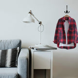 Elegant Black Zinc Alloy Triangle Coat Hooks - Affordable Luxury Triangle Coat Hooks Hardware for Bedroom, Kitchen