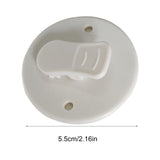 2pcs Shower Curtain Clip  Windproof Splash Guards Curtain Clamps Bathroom Weight Clip Ensures Shower Curtain Stability