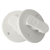 2pcs Shower Curtain Clip  Windproof Splash Guards Curtain Clamps Bathroom Weight Clip Ensures Shower Curtain Stability