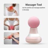 Mini massager portable pocket massager supports female USB charging and has a 6-speed vibration mode