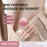 Mini massager portable pocket massager supports female USB charging and has a 6-speed vibration mode