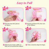 10 PCS Large Pull Bows, Gift Wrapping Bows, Gift Wrapping Ribbon Pull Bows Gift Bows for Wedding Gift Baskets, Party Gift Wrap