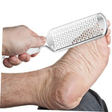 Professional Foot Scrubber Remove Dead Skin Cracked for Wet and Dry Feet Steel Foot Scrubber Remover Hard Skin Remover