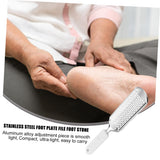Professional Foot Scrubber Remove Dead Skin Cracked for Wet and Dry Feet Steel Foot Scrubber Remover Hard Skin Remover