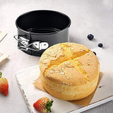 4-Inch Mini Springform Pan Set - Small Nonstick Cheesecake Pan for Mini Cheesecakes, Pizzas and Quiches