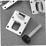 4pcs  Furniture Leg Leveler Tables Leveling Feet Corner Bracket Table Leg Leveler Wardrobes Wardrobe Level Feet