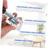 4pcs  Furniture Leg Leveler Tables Leveling Feet Corner Bracket Table Leg Leveler Wardrobes Wardrobe Level Feet