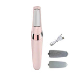Electric Foot File Hard Skin Remover - Ergonomic Handle Design Foot Callus Remover - Rechargeable Foot File Heel Scraping