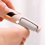 Electric Foot File Hard Skin Remover - Ergonomic Handle Design Foot Callus Remover - Rechargeable Foot File Heel Scraping